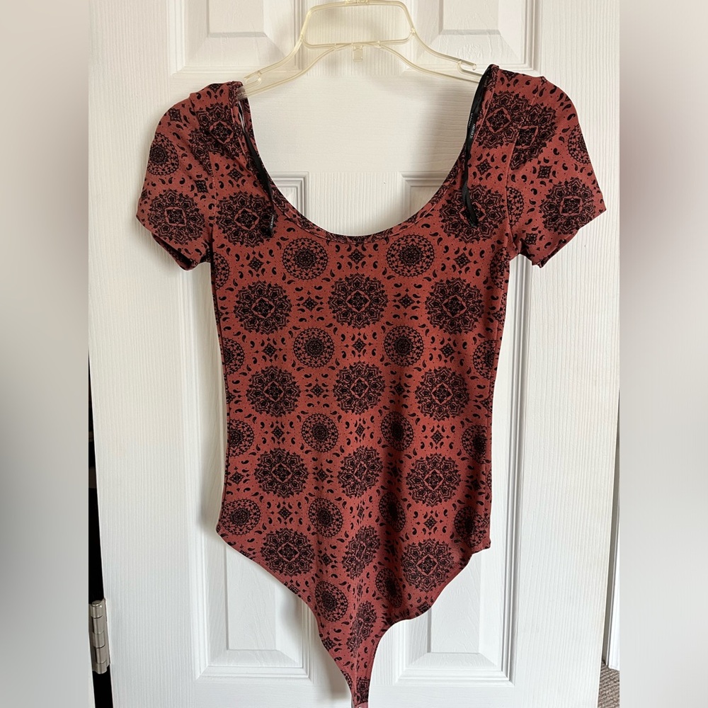 Fun pattern bodysuit